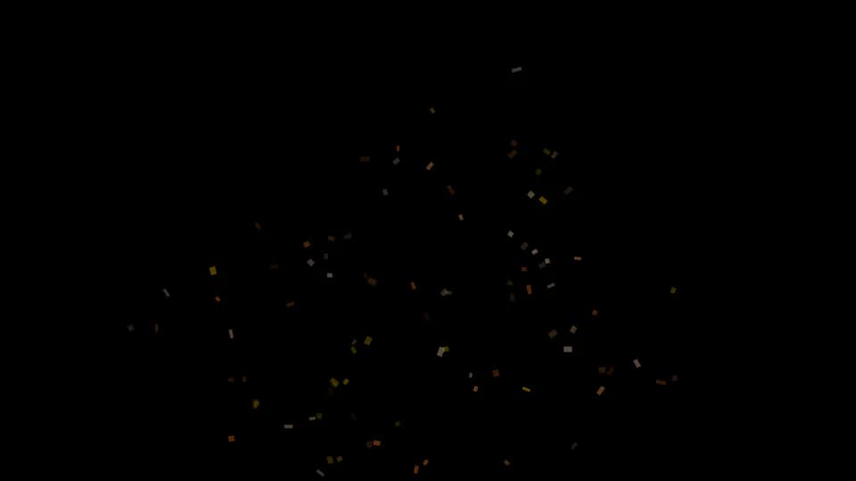 confetti-cannon 素材演示画面