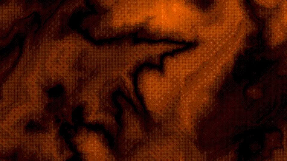 dither-wave-field 素材演示画面