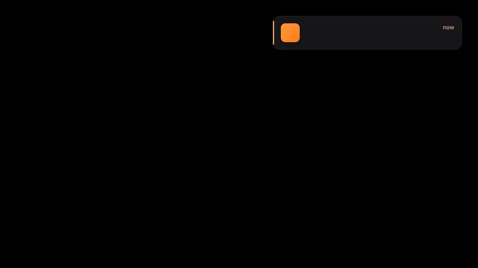 macos-notification-slide 素材演示画面