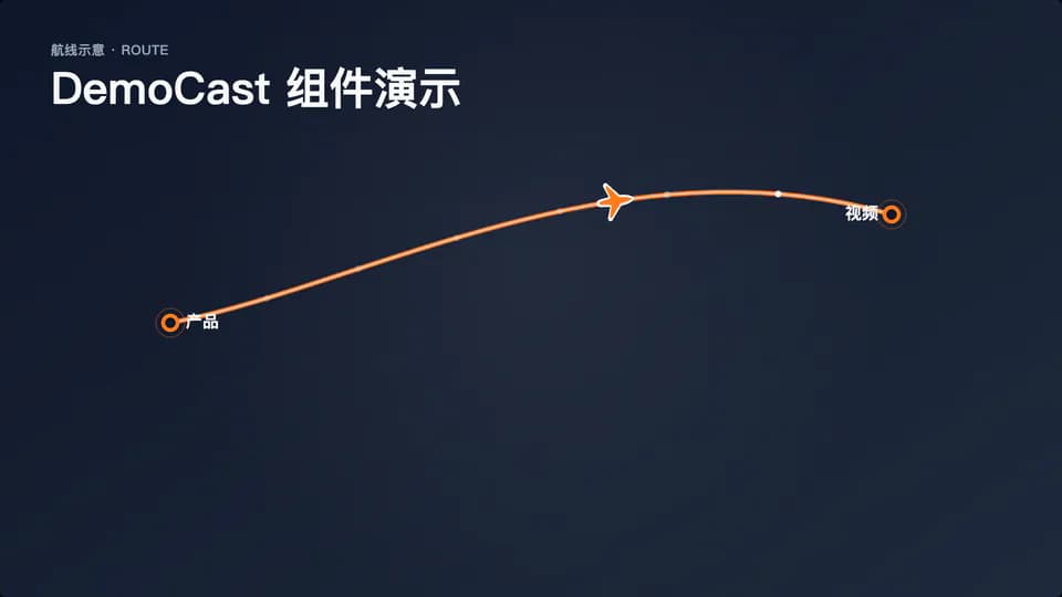 nyc-paris-flight 素材演示画面