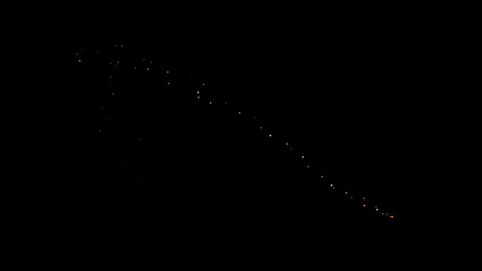 sparkle-trail 素材演示画面